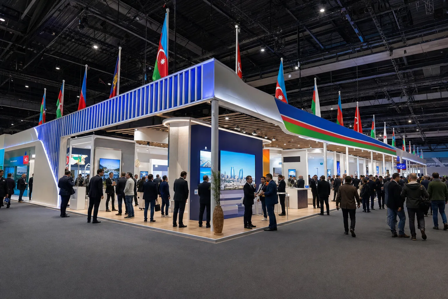 Innovative exhibition stand design by Oracle Exhibits