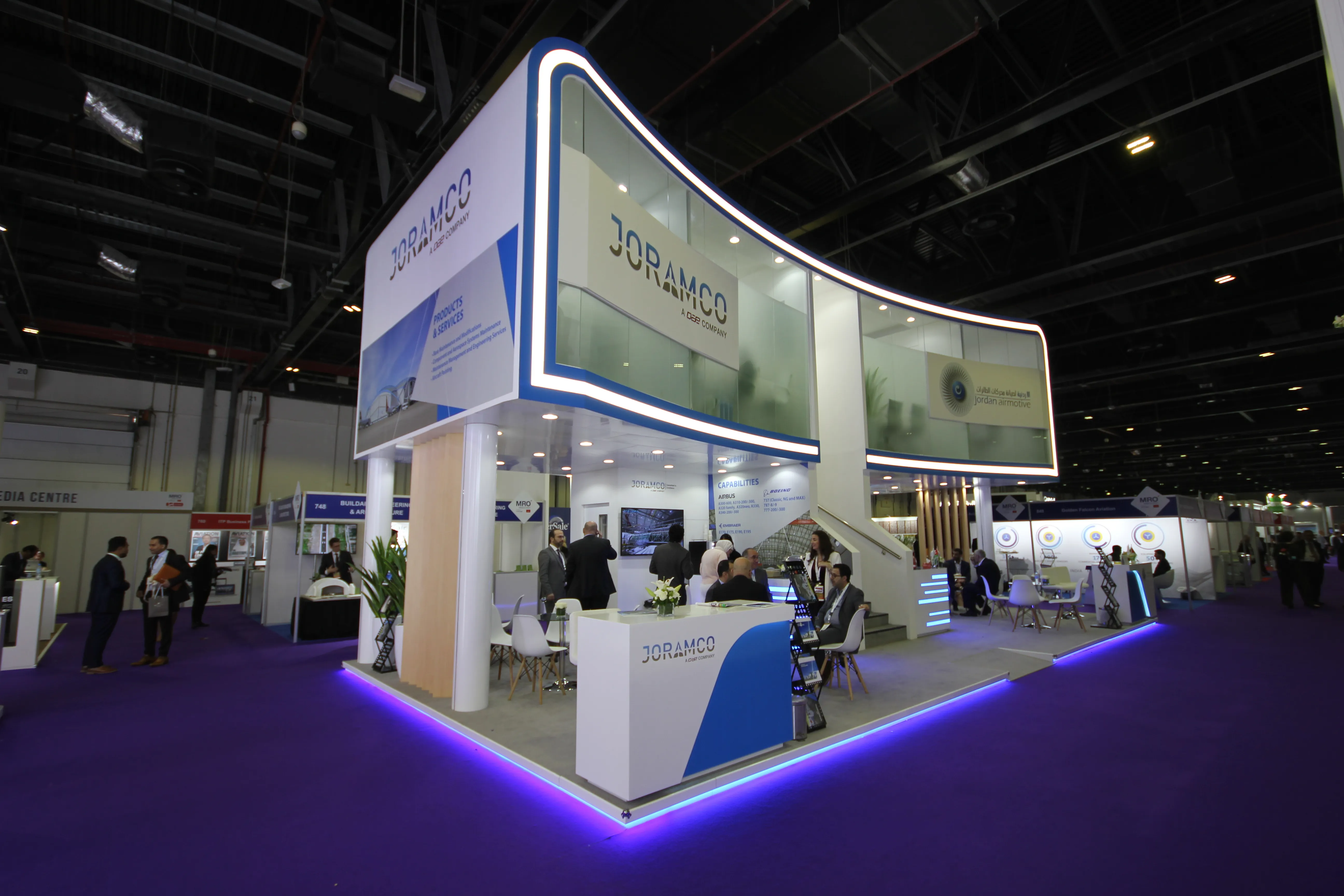 Mobile World Congress country pavilion at Fira Barcelona