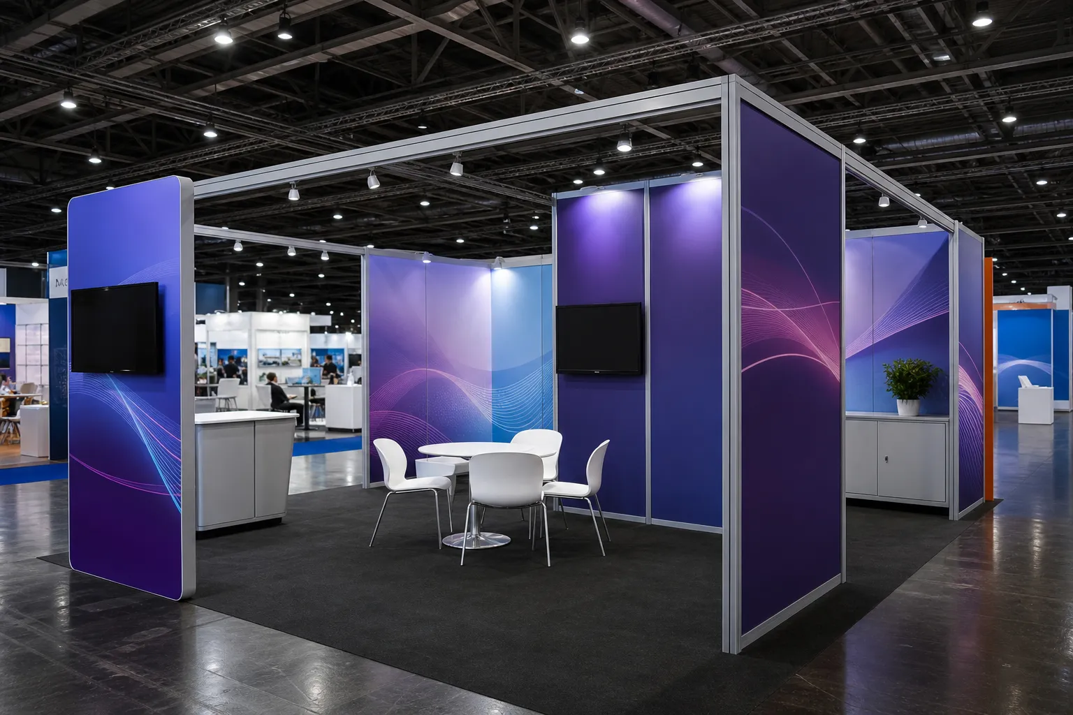 Modular exhibition stand system