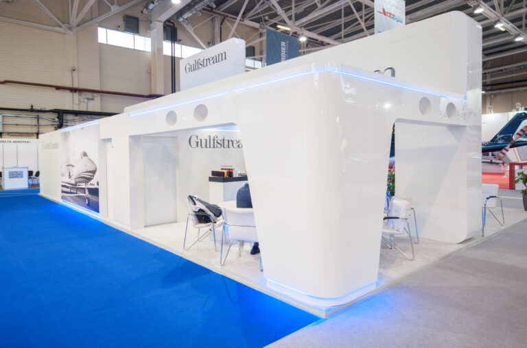 Gulfstream,Booth,At,Jet,Expo,2013,Exhibition,,14-09-2013,,Russia,,Moscow,