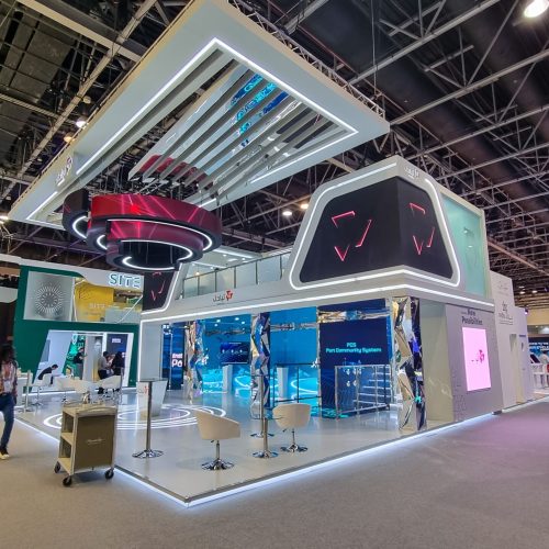 Visitors,Walking,Through,Tabadil,Pavilion,At,43rd,Gitex,Global,2023,